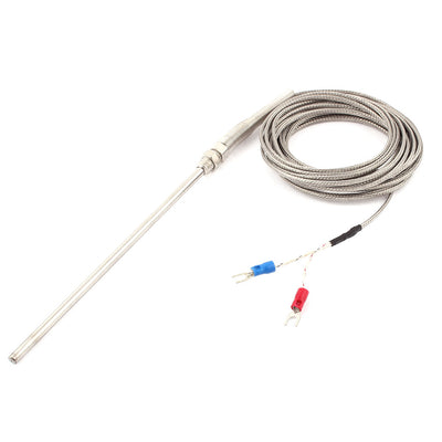 Harfington 15cm K Type 0-500C Temperature Controller Thermocouple Sensor Probe 5M