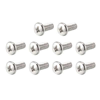 Harfington 20 Pcs TV Computer LCD Monitor Stand Bracket Mounting Phillips Head Screw M4x10mm