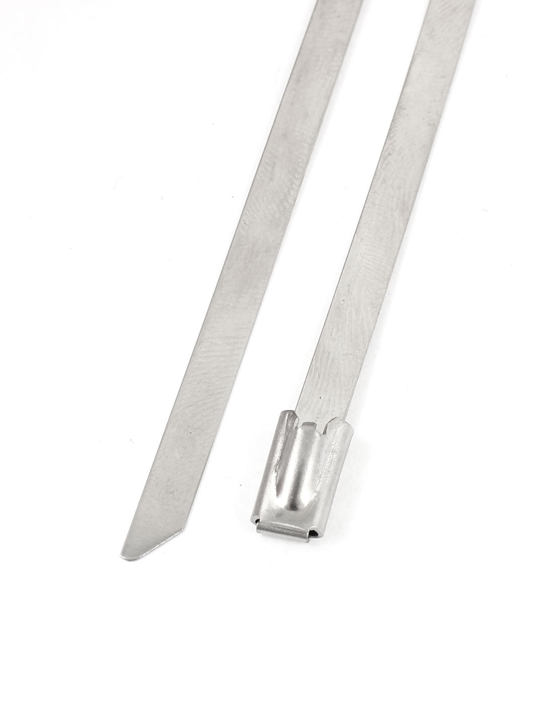 Harfington 50 PCS 4.6mmx1200mm Stainless Steel Cable Pipe Tie Hoop Clamp