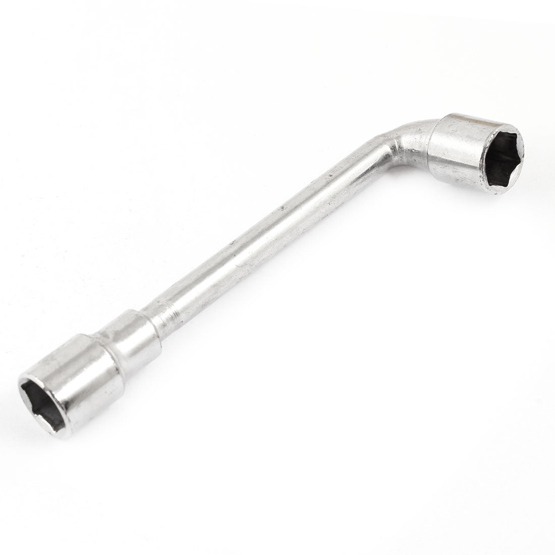 Harfington L Shaped Dual End 13mm Hexagon Socket Spanner Wrench Tool