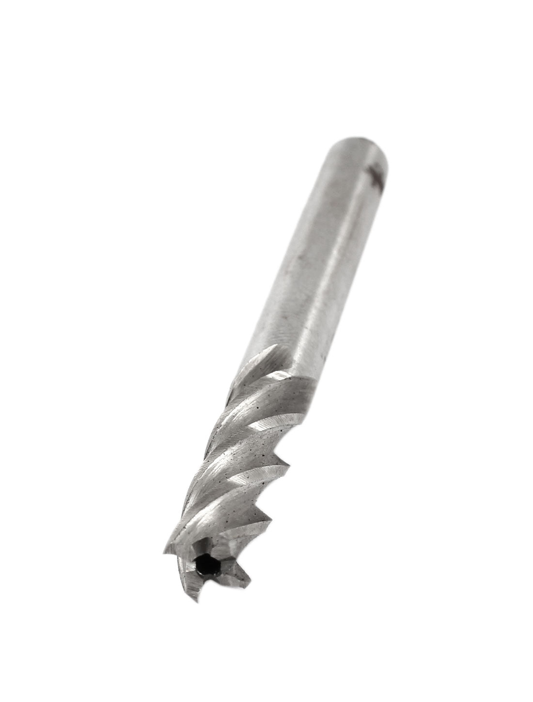 Harfington 6mm x 6mm HSS Straight Shank 4 Flutes End Mill Cutter 57mm Length