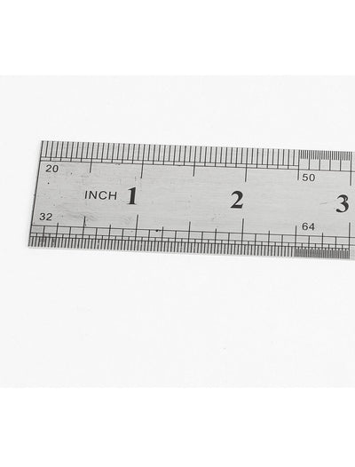 Harfington Office Measurement Tool Dual Sides Straight Ruler Rule 50cm 20"