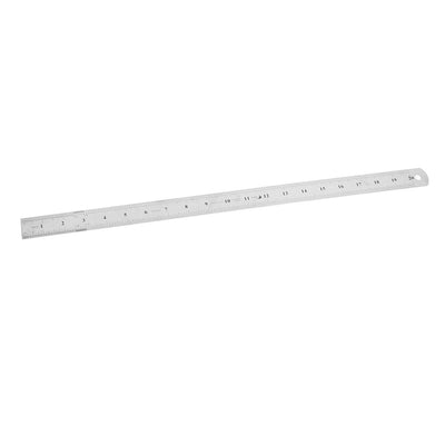 Harfington Office Measurement Tool Dual Sides Straight Ruler Rule 50cm 20"