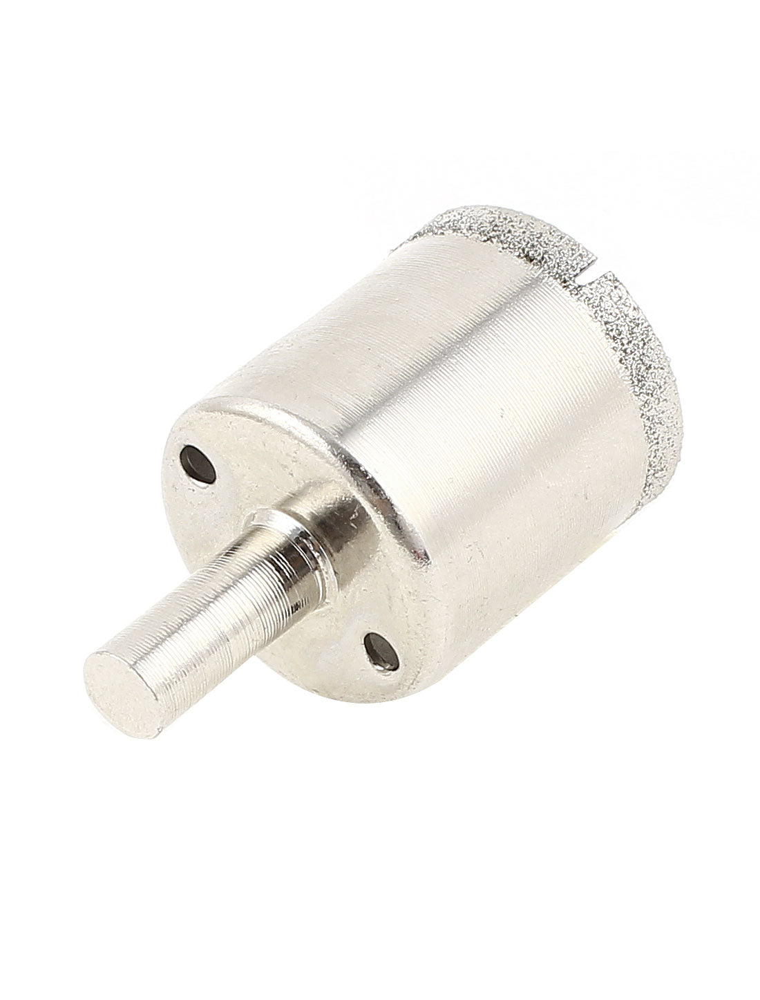 Harfington Silver Tone 30mm Diameter Diamond Coating Tip Glass Tile Hole Saw