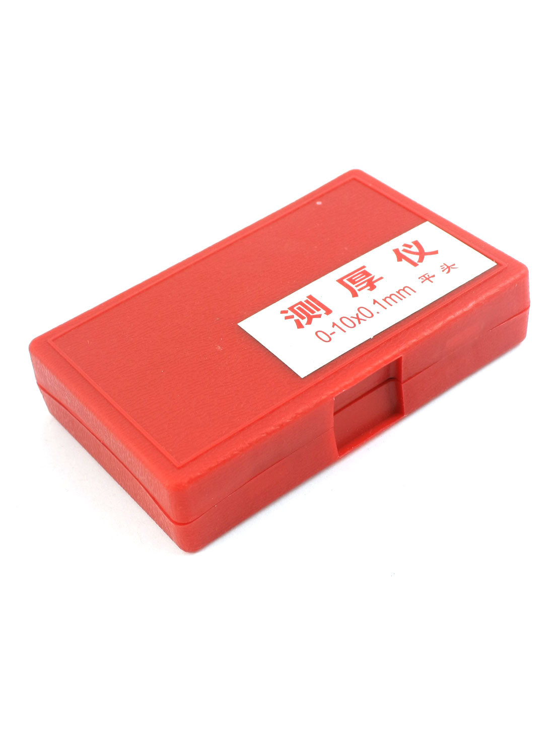 Harfington 0-10mm x 0.1mm Precision Dial Thickness Gauge Measuring Tool w Rectangle Plastic Case