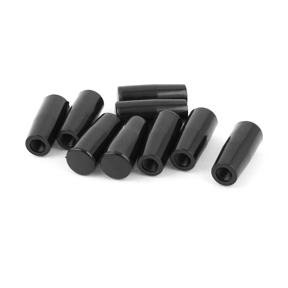 Harfington Handwheel 10mm Female Thread 55mm Length Plastic Hand Grip Handle 9 Pcs