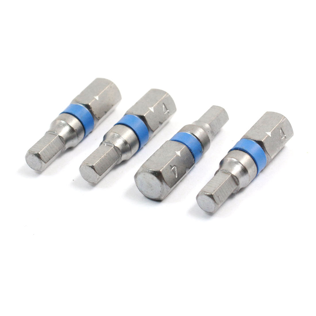 Harfington Hardware Part Power Tool Magnetic 4mm Tip Hexagon Screwdriver Bits 4 Pcs