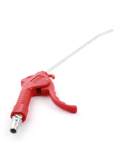 Harfington 13mm Hose Hole Red Plastic Handle Blower Pneumatic Air Duster Gun