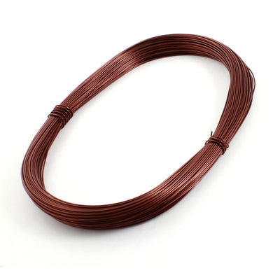 Harfington 0.95mm Diameter Copper Solder Soldering PPA Enamelled Wingding Wire Coil 50m 164ft