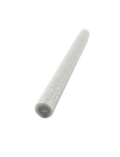 Harfington 0.43" x 6" Silver Tone Glitter Electric  Hot Melt Glue Adhesive Stick 10Pcs