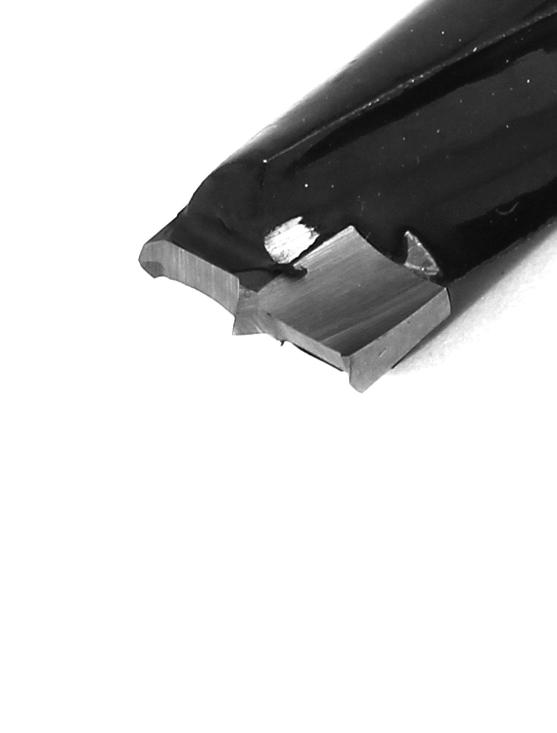 Harfington Woodworker Silver Tone Black Brad Point Wood Drill Bit 12mm x 70mm