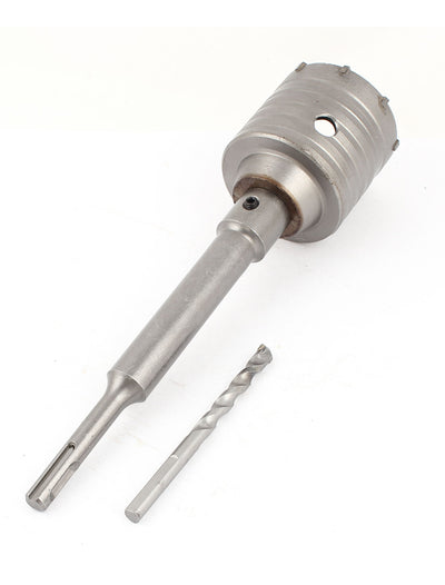 Harfington Shank Concrete Cement Stone Wall Hole Saw Drill Bit 65mm w Wrench