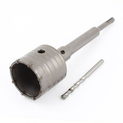 Harfington Shank Concrete Cement Stone Wall Hole Saw Drill Bit 65mm w Wrench