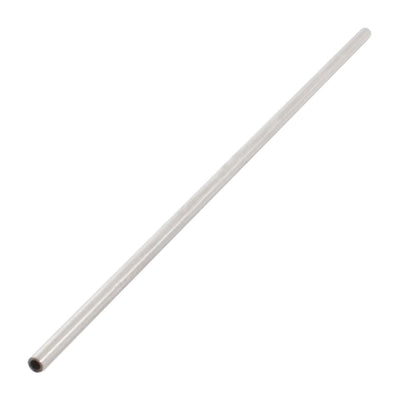 Harfington 140mm Length 3mm Outer Diameter Stainless Steel Polished Round Tube Tubing for RC Model
