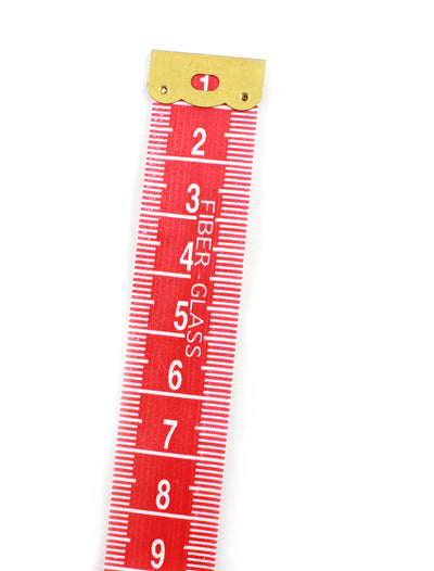 Harfington 5 Pcs White Soft Plastic 2cm Width Cloth Flat Ruler Tape 150cm Measure Length