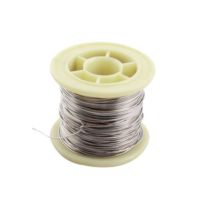 Harfington 0.7mm Diameter AWG21 15meter 50ft Length Nichrome Resistance Heating Coils Heater Resistor Wire
