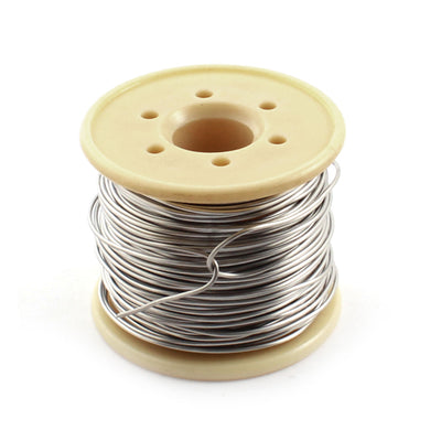 Harfington 15Meter 50ft Long 1mm AWG18 1.388Ohm/M Nichrome Resistance Heating Coils Resistor Wire Cable