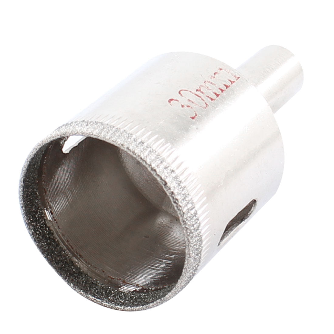 Harfington 30mm Diamond Hole Saw Tile Glass Marble Drilling Tool Drill Bit Length