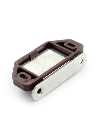 Harfington Cabinet Door Brown Metal Single Magnetic Catch Latch 58mm Length