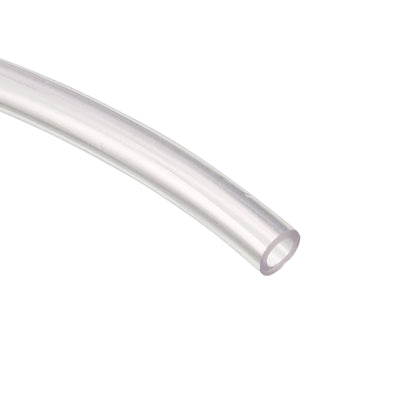 Harfington 15 Meter 50ft Transparent Polyurethane PU Air Tubing Hose Pipe 4mmx2.5mm
