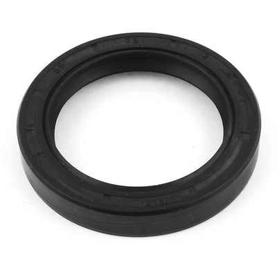 Harfington Oil Shaft Seals, Nitrile Butadiene Rubber Black, Pack of 1