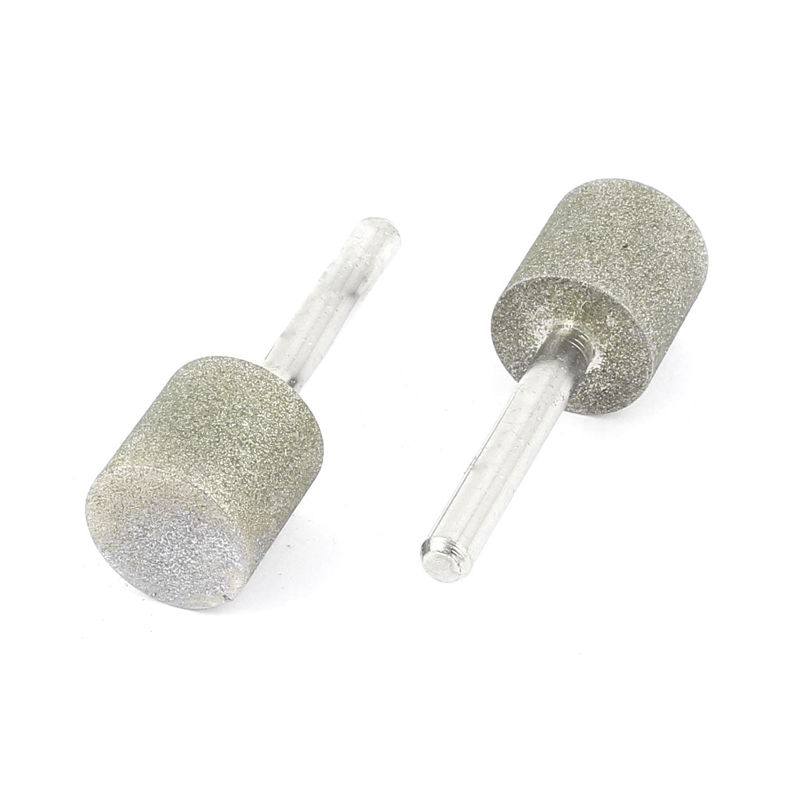 Harfington 6mm Shank 20mm Cylinder Head Mounted Points Grinding Bit 2 Pcs