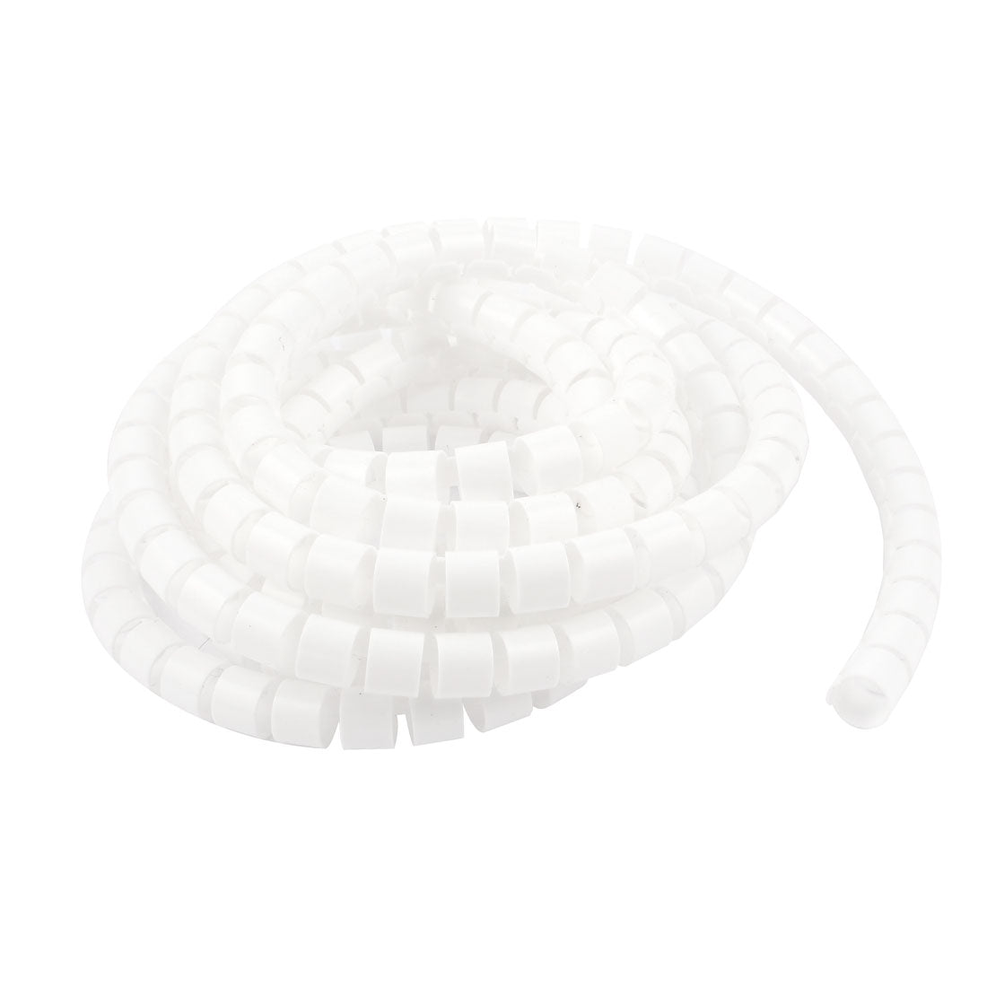 Harfington 15mm x 3 Meter Spiral Wrapping Band Cable Organizer Wrap for PC TV Lines