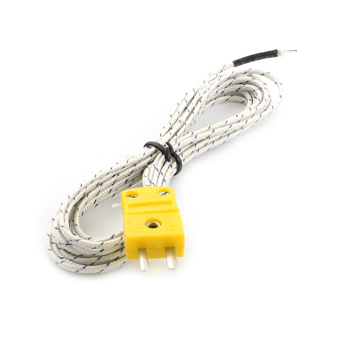 Harfington -50C to +200C K Type Temperature Testing Thermocouple Sensor Probe Wire Cable 300cm Length