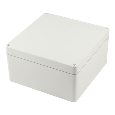 Harfington 190mm x 185mm x 100mm Dustproof IP65 Plastic Electric Junction Enclose Box Power Protector Case