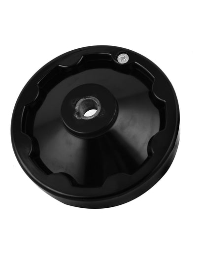 Harfington 150mm x 16mm Aluminium Alloy Back Ripple Hand Wheel for Milling Machines