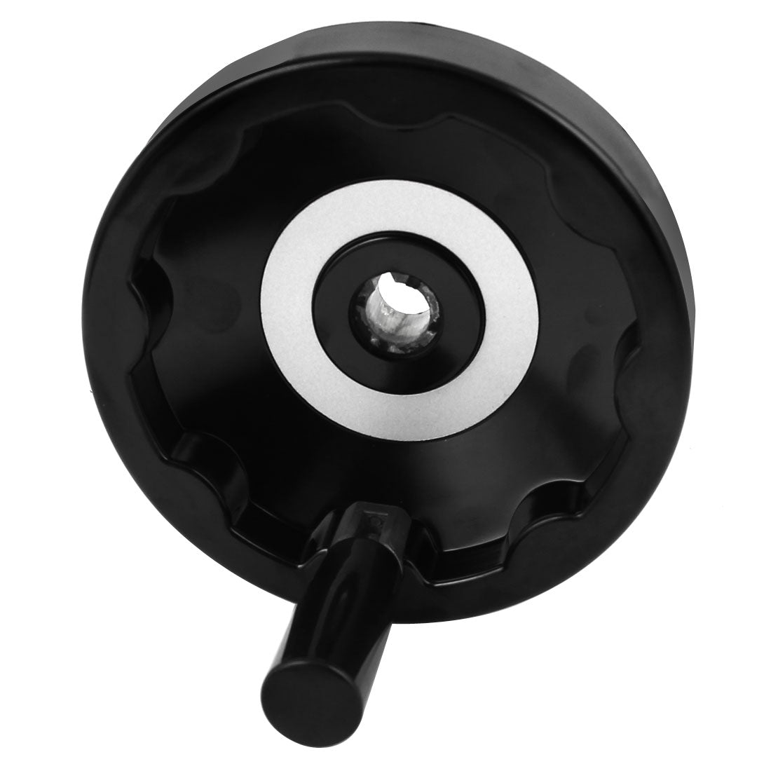 Harfington 150mm x 16mm Aluminium Alloy Back Ripple Hand Wheel for Milling Machines