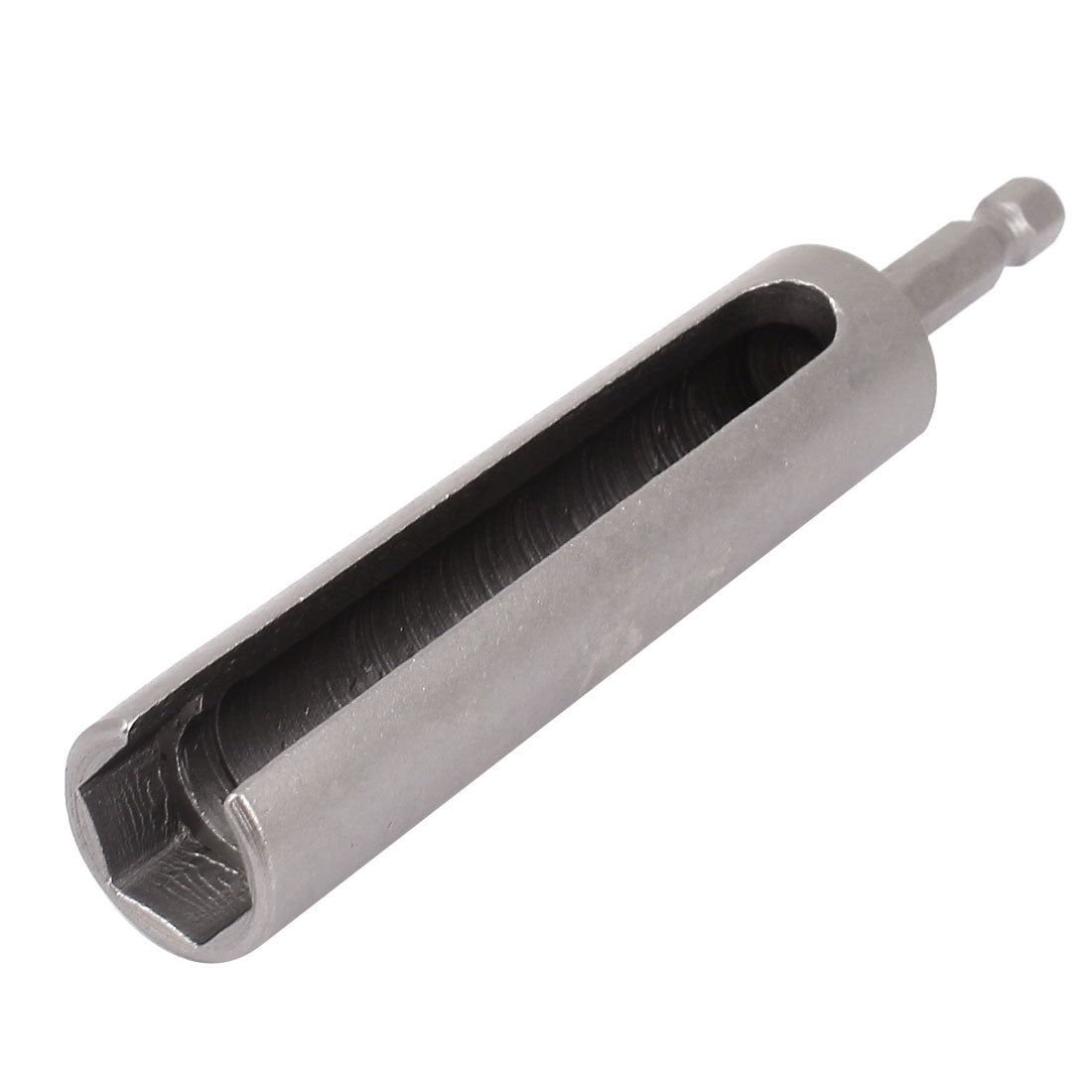Harfington Gray Hex Shank 14mm Hexagon Nut Socket Slotted Extension Driver Bit 5"
