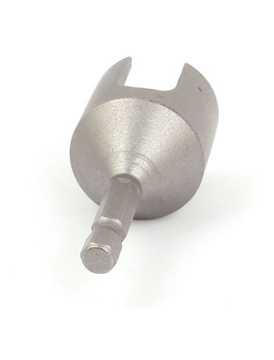 Harfington 2 Pcs 10mm Hex Nut Slotted Extension Hexagon Driver Drill Bit Adapter 2.5"