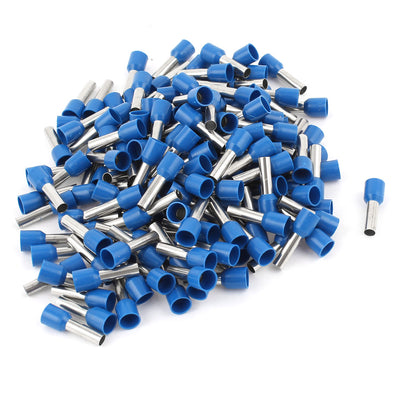 Harfington 160pcs Blue Insulated Tube Pin End Terminals for AWG10 Wire Cable