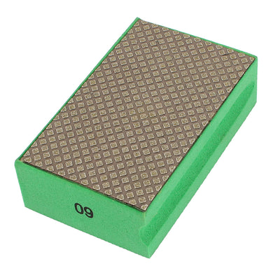 Harfington Foam Grinding Dry Diamond Hand Polishing Pad Grit 60 Green