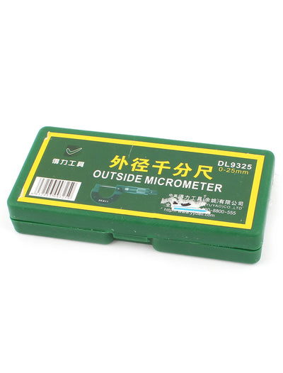 Harfington 0-25mm 0.01mm Gauge Outside Metric Micrometer Mechanist Tool