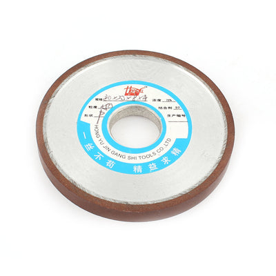 Harfington 3" x 2/5" Resin Bond Plain Diamond Grinding Wheel 150 Grit 75% Concentration
