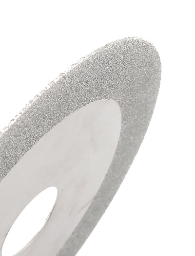 Harfington 100mm x 20mm x 18mm Round Glass Tile Diamond Grinding Cutting Disc Silver Tone