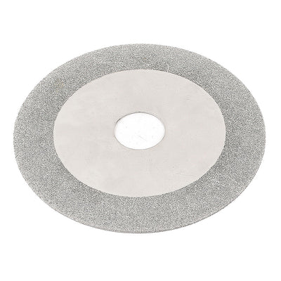 Harfington 100mm x 20mm x 18mm Round Glass Tile Diamond Grinding Cutting Disc Silver Tone