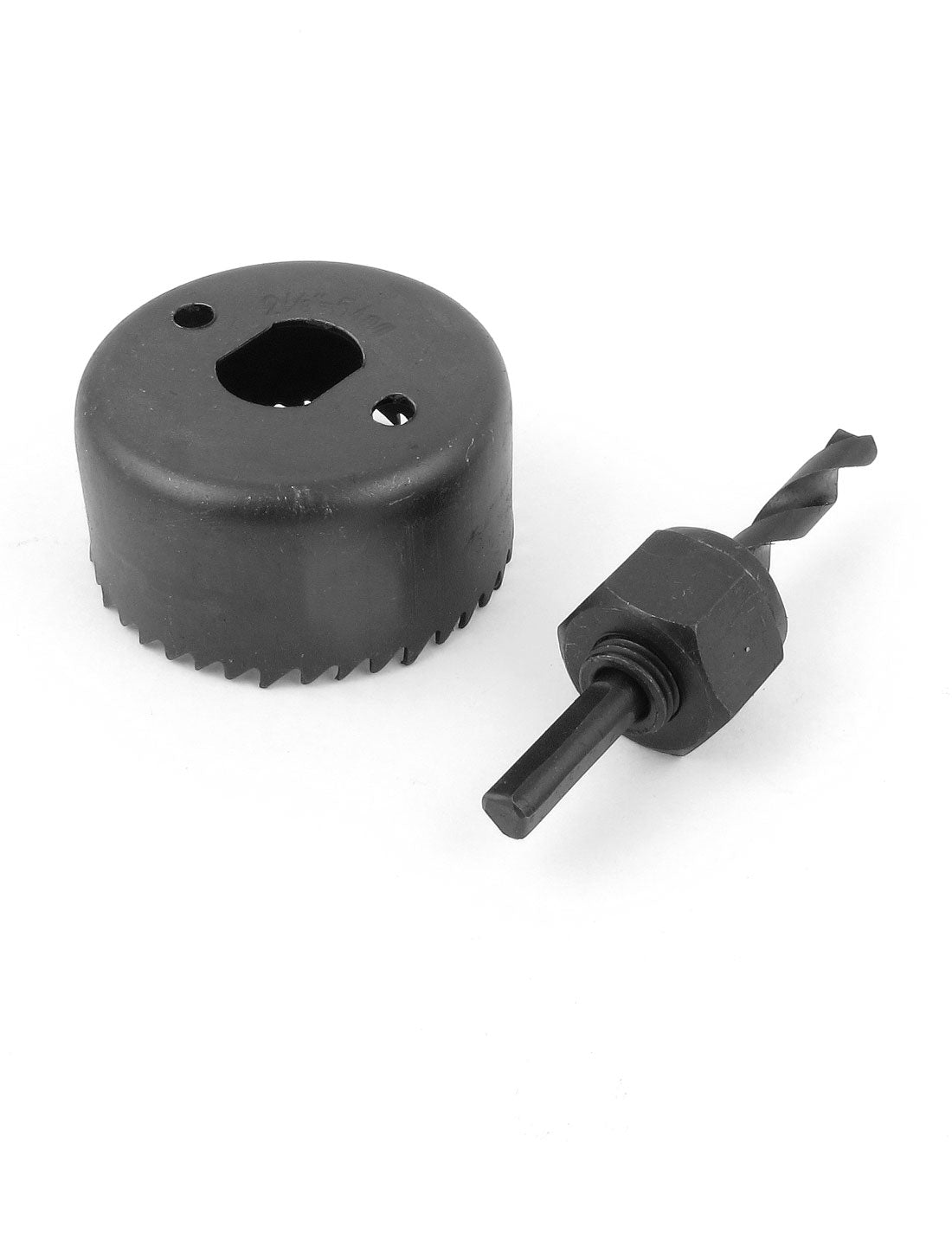 Harfington Woodworker Carpenter 1/4" Triangle Shank Twist Drill Bit Hole Saw Cutter Set 6 in 1