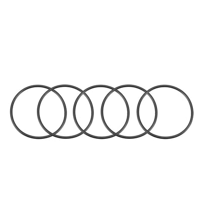 Harfington Nitrile Rubber O-Rings, Metric Nitrile Rubber Sealing Gasket 5Pcs