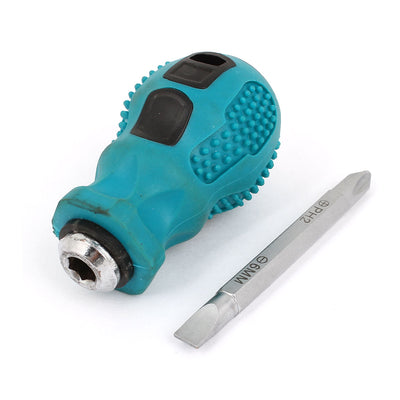 Harfington Plastic Handle 42mm Shank Crosshead Flathead Two Ways Screwdriver