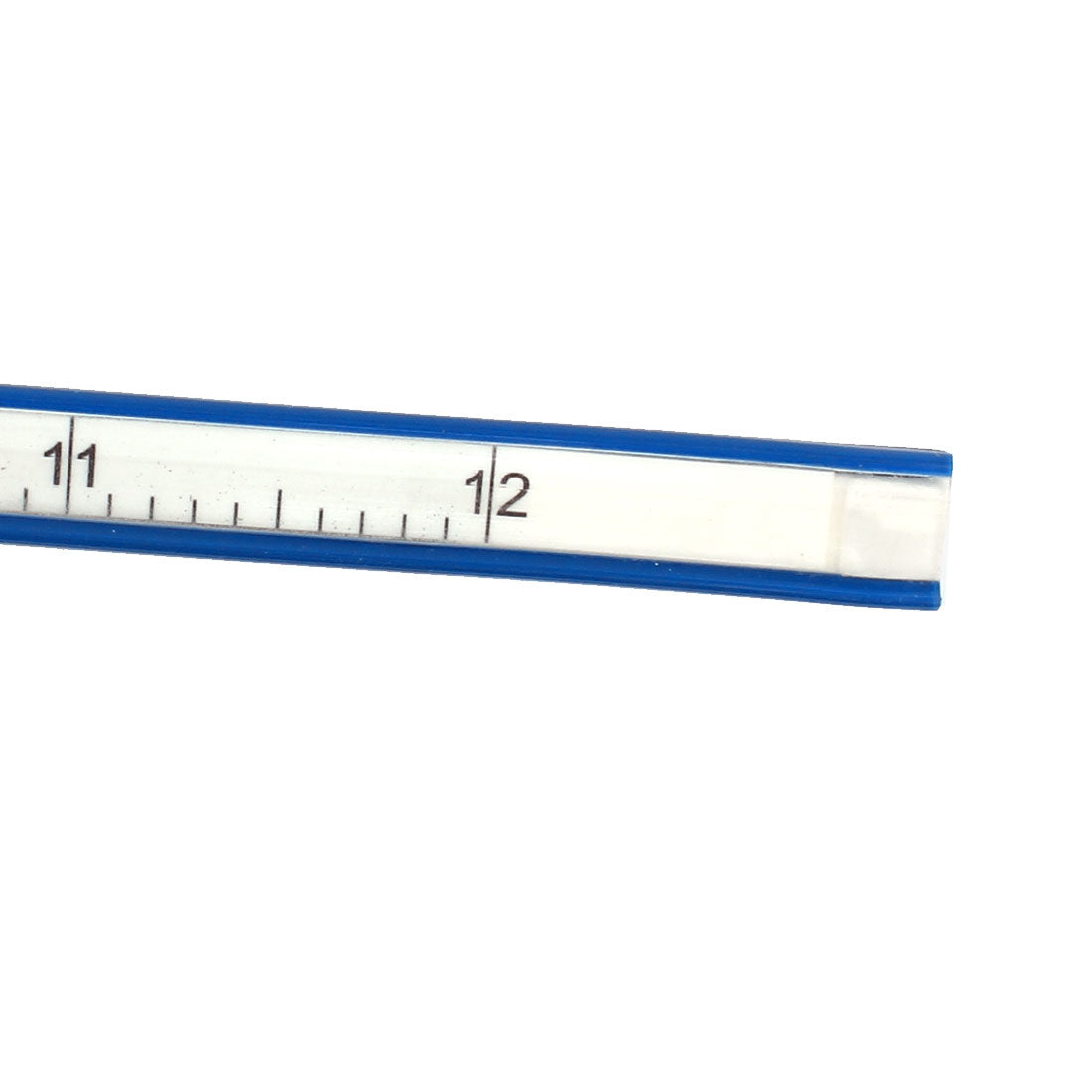 Harfington Woodworking Tailors Soft Plastic 30cm 12inch Flexible Curve Ruler Blue White