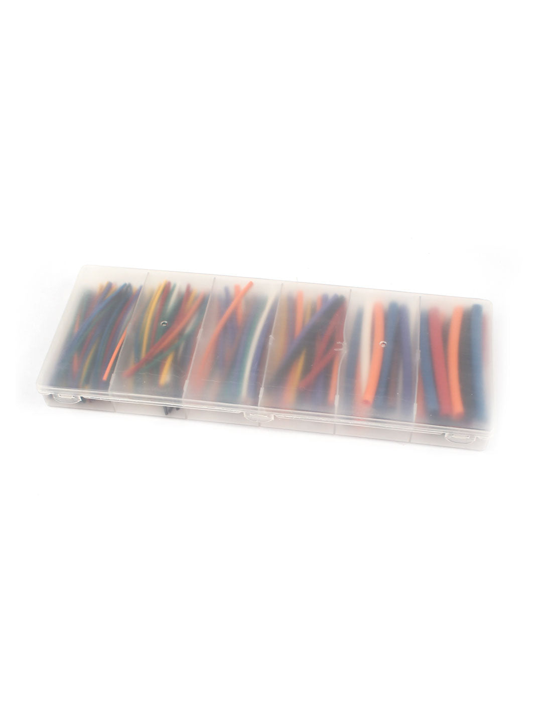 Harfington 180Pcs 2:1 Heat Shrink Wire Wrap Assortment Kit Tubing Cable Sleeve Tube 6 Sizes