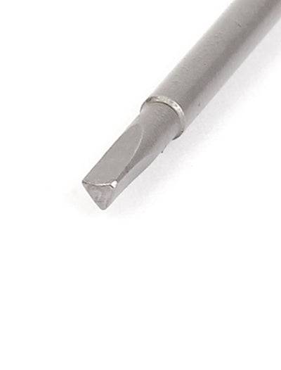 Harfington 10 Pcs 3" Length 5mm Round Shank 1.8mm Dia Magnetic Triangle Screwdriver Bits