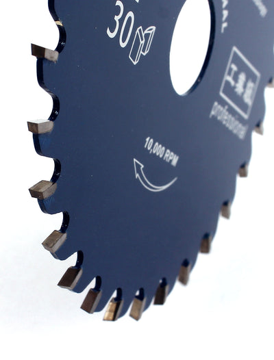 Harfington 110mmx2.2mmx20mm 30T HSS Circular Slitting Slotting Saw Milling Mill Cutter Blue