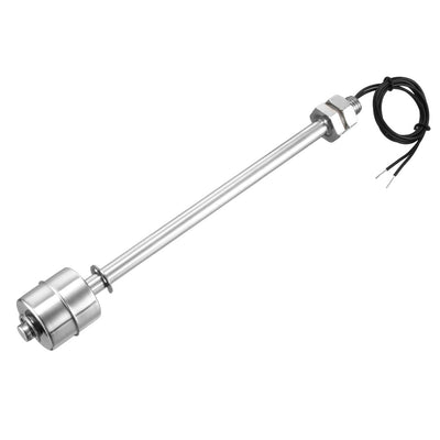 Harfington 195mm Stainless Steel Tank Pool Water Level Liquid Sensor Vertical Float Switch