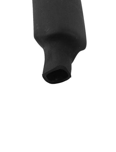 Harfington 15mm 3:1 Black Polyolefin Heat Shrink Tubing Sleeve Wrap Wire 5m 16.4ft