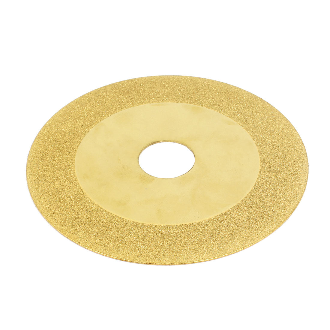 Harfington 4" x 3/4" Glass Tile Diamond Grinding Cutting Wheel Disc Gold Tone