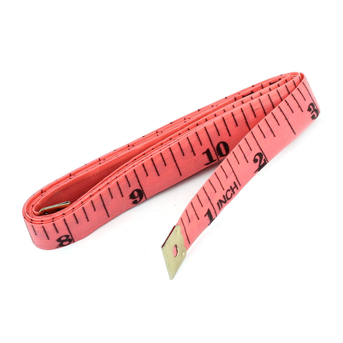 Harfington Sewing Tailor 1.5M 60" Soft Fabric Measure Tool Flexible Ruler Tape Pink